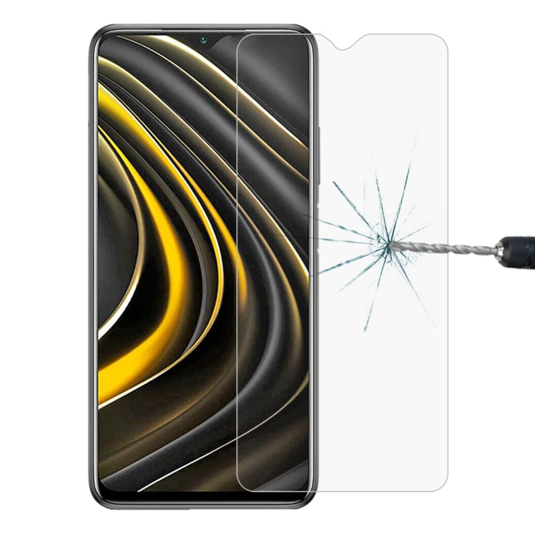 Tempered glass screen protector on phone display with crack-resistant coverage demo