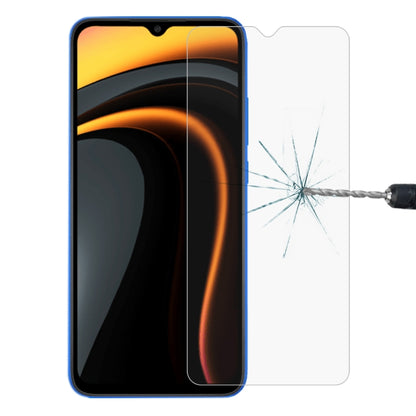 Tempered glass screen protector for smartphone, clear 2.5D rounded edges