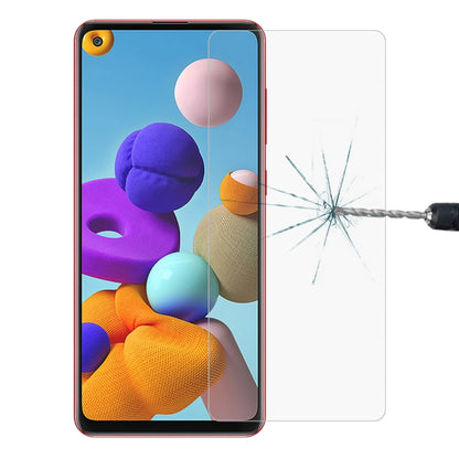Tempered glass screen protector film for smartphone display, clear 2.5D edges