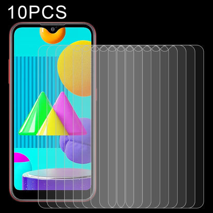 10-pack tempered glass screen protectors, curved fit on phone screen (multicolor display).