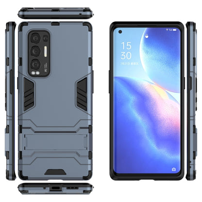 Gray shockproof phone case with front and back coverage, side buttons