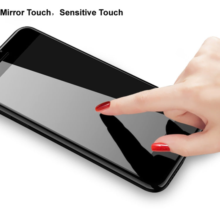 Mirror touch tempered glass screen protector film for sensitive screen response