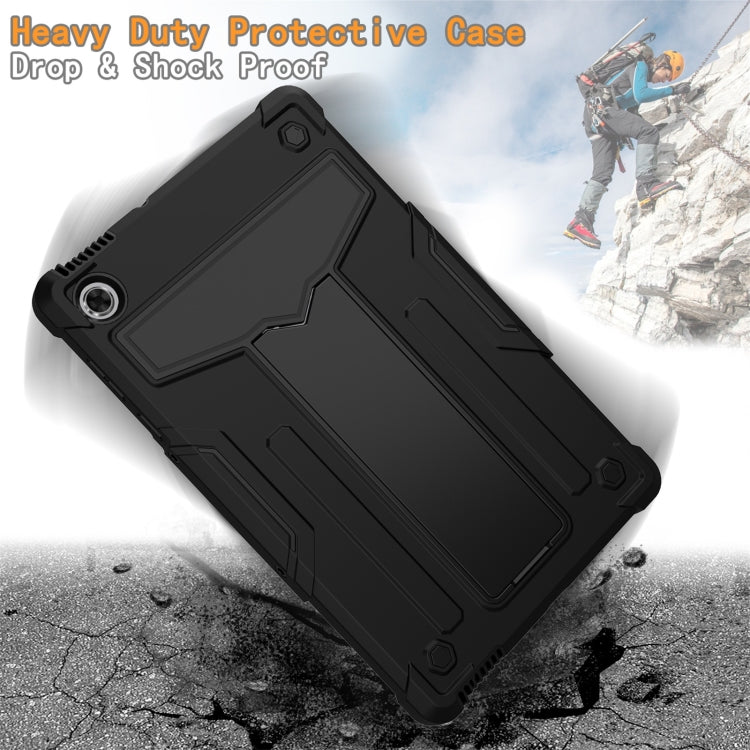 Black heavy-duty protective tablet case for drop and shock protection