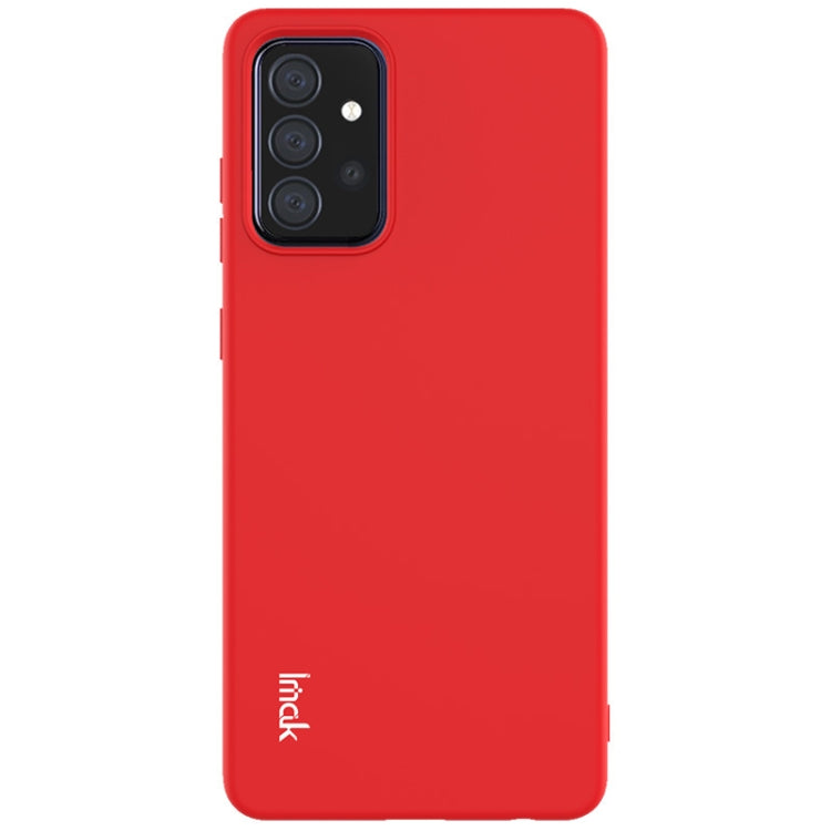 Red soft TPU shockproof phone case with full back cover and camera cutouts