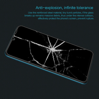 NILLKIN explosion-proof tempered glass screen protector film with cracked impact