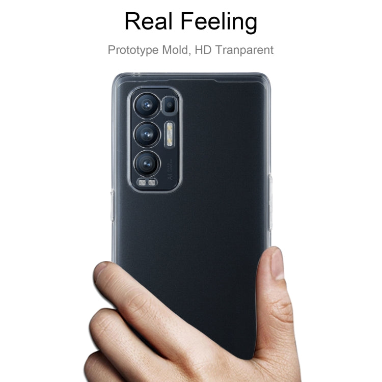 Transparent TPU phone case on phone back, hand holding for a soft, secure fit.