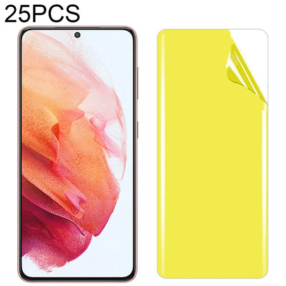 TPU full-coverage screen protector set with yellow film sheet for front screen