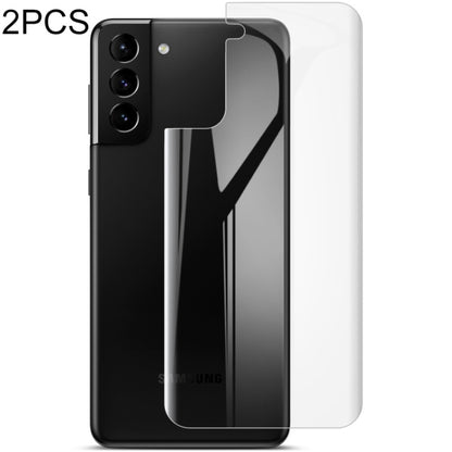 2-pack curved hydrogel back screen protector film for smartphone, clear on phone back