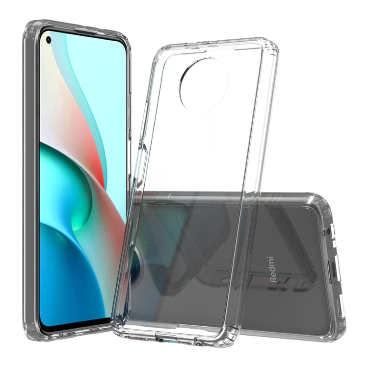 Clear TPU acrylic phone case, transparent front and back with camera cutouts