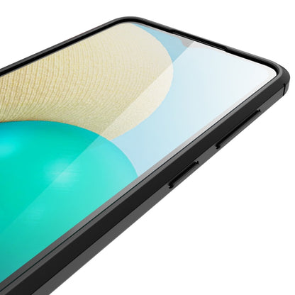 Black litchi-texture TPU shockproof case with raised rim for screen protection