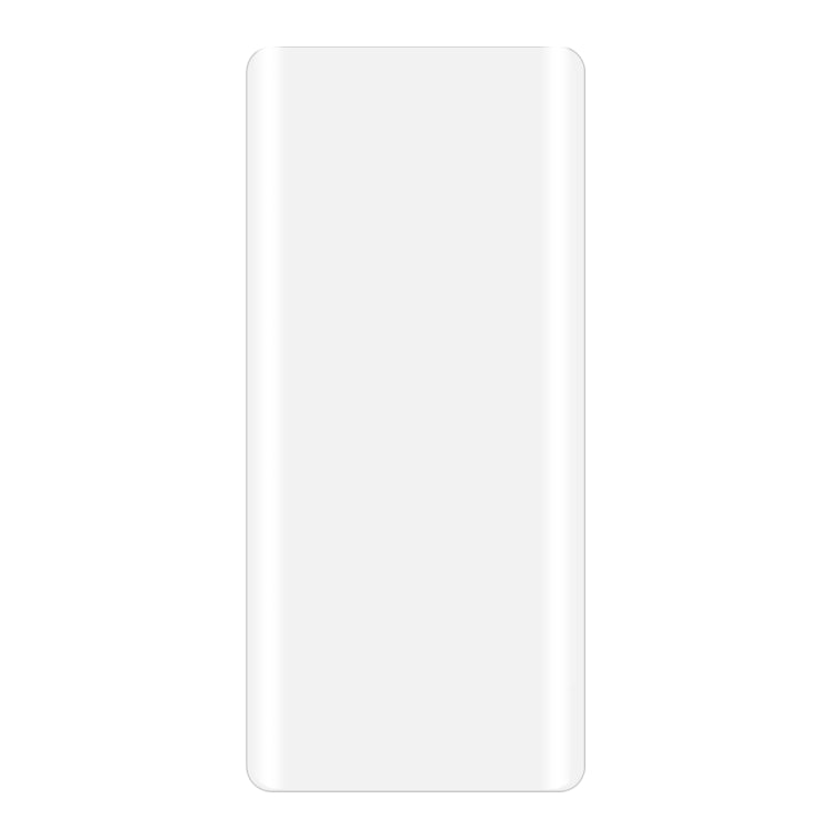 Curved full-glue tempered glass screen protector sheet, clear protective panel
