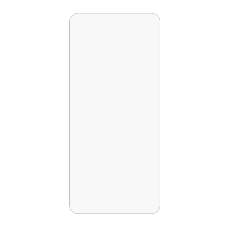 Clear non-full tempered glass screen protector, flat rectangular sheet