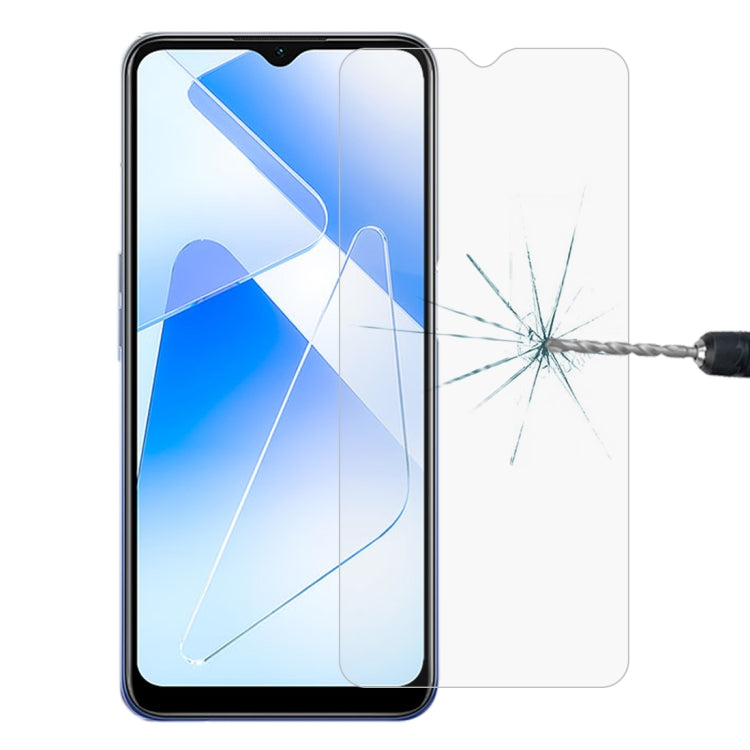 Tempered glass screen protector for smartphone, clear non-full coverage