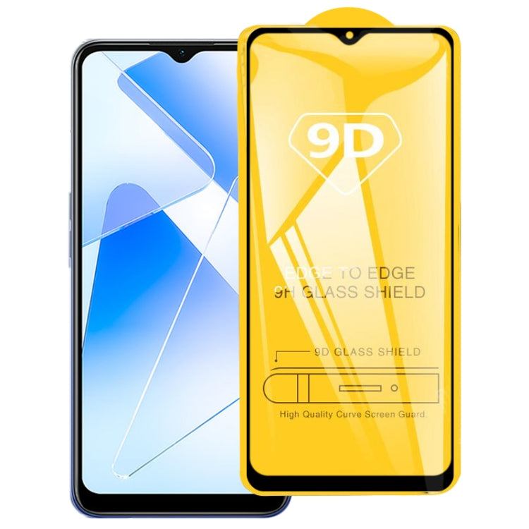 9D full-glue tempered glass screen protector film for curved smartphone screens