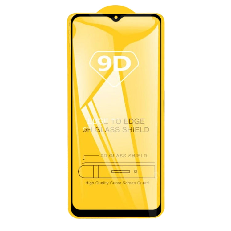 9D full-glue tempered glass screen protector film, curved edges for full coverage