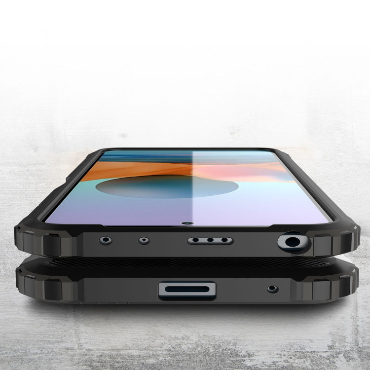 Rugged phone case with raised bezel, speaker and camera cutouts, and grip sides