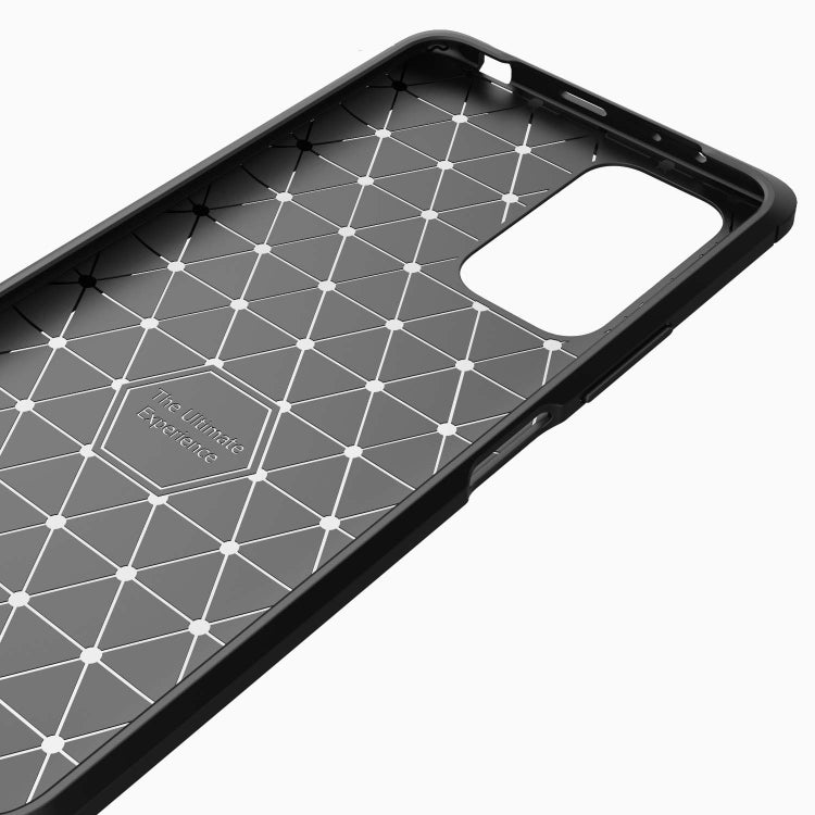 Black TPU phone case interior with geometric pattern for Xiaomi Redmi Note 10 Pro