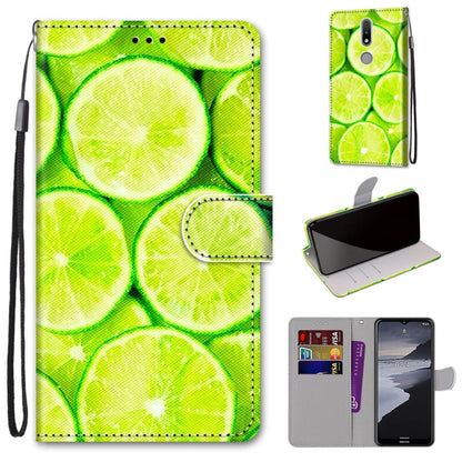 Coloured Drawing Cross Texture Horizontal Flip PU Leather Case with Holder & Card Slots & Wallet & Lanyard, For LG Stylo 7 5G, For Huawei Y9a, For Honor 10X Lite, For Nokia 2.4, For Nokia 3.4