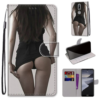 Coloured Drawing Cross Texture Horizontal Flip PU Leather Case with Holder & Card Slots & Wallet & Lanyard, For LG Stylo 7 5G, For Huawei Y9a, For Honor 10X Lite, For Nokia 2.4, For Nokia 3.4