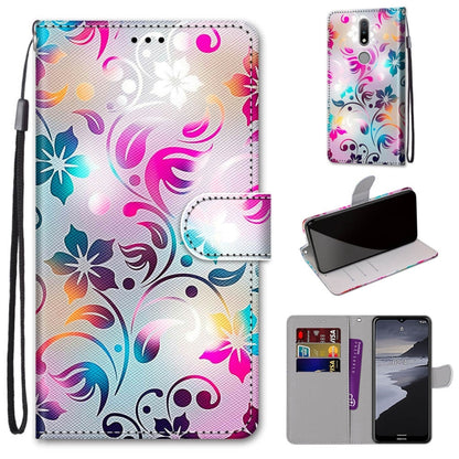 Coloured Drawing Cross Texture Horizontal Flip PU Leather Case with Holder & Card Slots & Wallet & Lanyard, For LG Stylo 7 5G, For Huawei Y9a, For Honor 10X Lite, For Nokia 2.4, For Nokia 3.4