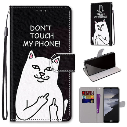Coloured Drawing Cross Texture Horizontal Flip PU Leather Case with Holder & Card Slots & Wallet & Lanyard, For LG Stylo 7 5G, For Huawei Y9a, For Honor 10X Lite, For Nokia 2.4, For Nokia 3.4