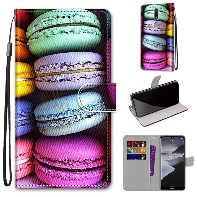 Coloured Drawing Cross Texture Horizontal Flip PU Leather Case with Holder & Card Slots & Wallet & Lanyard, For LG Stylo 7 5G, For Huawei Y9a, For Honor 10X Lite, For Nokia 2.4, For Nokia 3.4