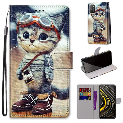 PU leather flip phone case with lanyard; cartoon chipmunk illustration; card slots and holder