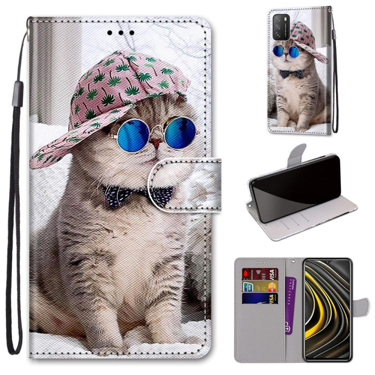 Dog portrait PU leather phone wallet case with flip cover, card slots, and wrist strap
