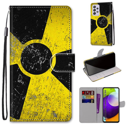 Black and yellow PU leather phone wallet case with flip cover, card slots, and lanyard; bear emblem