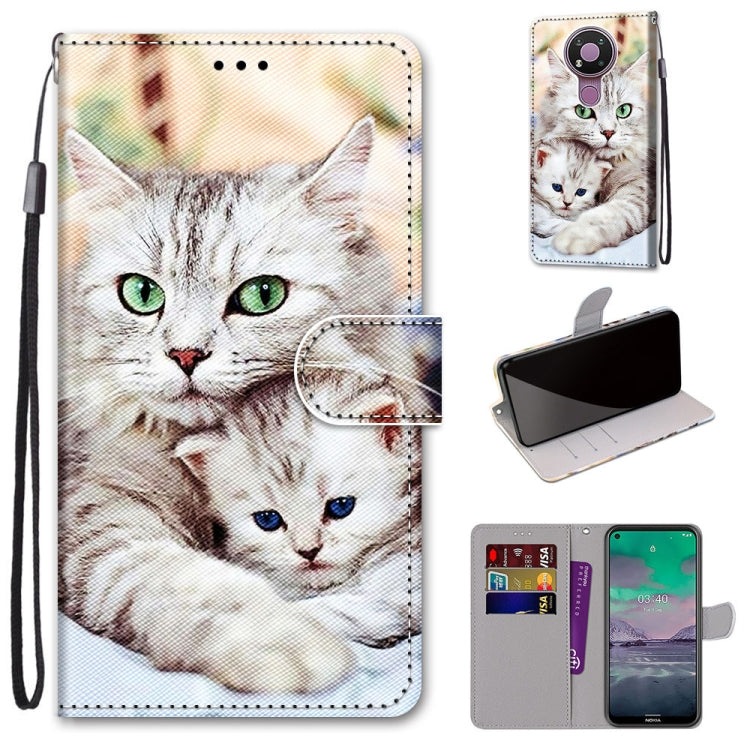 Coloured Drawing Cross Texture Horizontal Flip PU Leather Case with Holder & Card Slots & Wallet & Lanyard, For LG Stylo 7 5G, For Huawei Y9a, For Honor 10X Lite, For Nokia 2.4, For Nokia 3.4