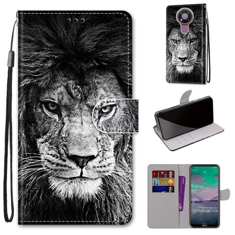 Coloured Drawing Cross Texture Horizontal Flip PU Leather Case with Holder & Card Slots & Wallet & Lanyard, For LG Stylo 7 5G, For Huawei Y9a, For Honor 10X Lite, For Nokia 2.4, For Nokia 3.4