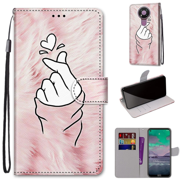 Coloured Drawing Cross Texture Horizontal Flip PU Leather Case with Holder & Card Slots & Wallet & Lanyard, For LG Stylo 7 5G, For Huawei Y9a, For Honor 10X Lite, For Nokia 2.4, For Nokia 3.4