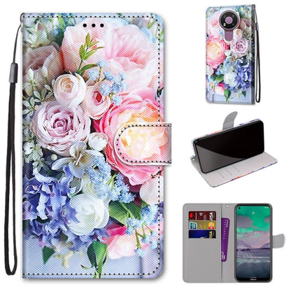 Coloured Drawing Cross Texture Horizontal Flip PU Leather Case with Holder & Card Slots & Wallet & Lanyard, For LG Stylo 7 5G, For Huawei Y9a, For Honor 10X Lite, For Nokia 2.4, For Nokia 3.4