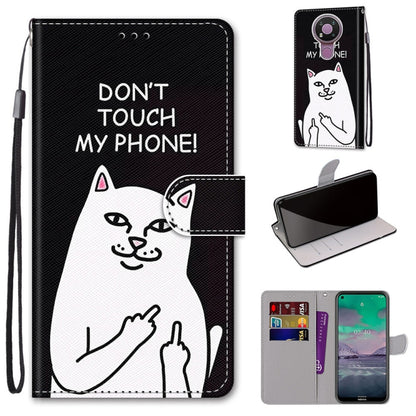 Coloured Drawing Cross Texture Horizontal Flip PU Leather Case with Holder & Card Slots & Wallet & Lanyard, For LG Stylo 7 5G, For Huawei Y9a, For Honor 10X Lite, For Nokia 2.4, For Nokia 3.4
