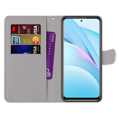 Phone wallet case with card slots and inner pockets, gray folio cover, cutout for camera