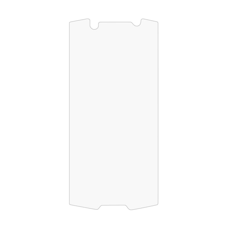 Single tempered glass screen protector sheet with corner cutouts