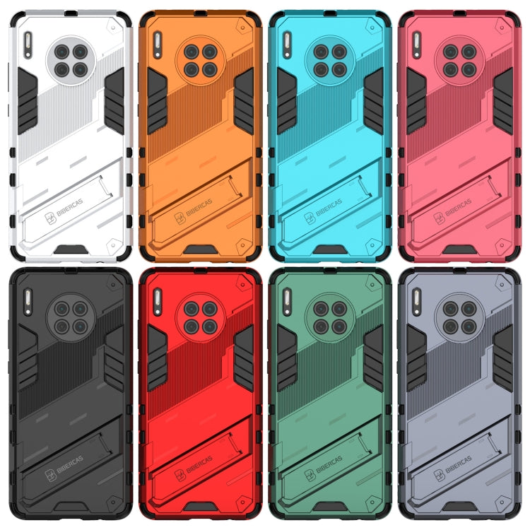 Assorted colors rugged phone cases with TPU shockproof cover and stand, front and back
