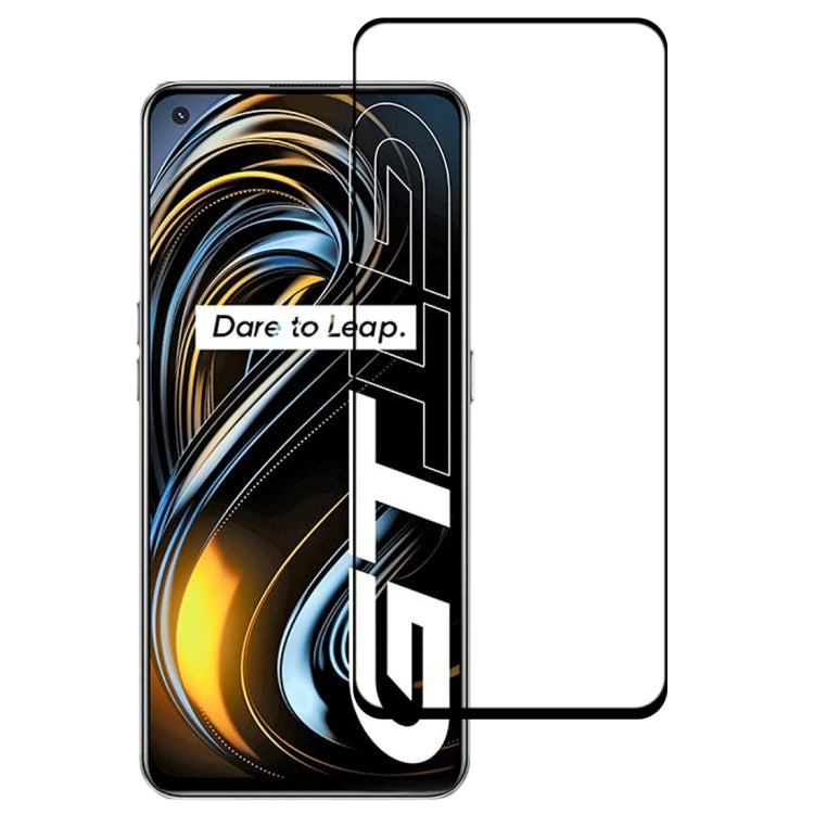 Full-screen tempered glass screen protector for smartphone, clear with rounded edges