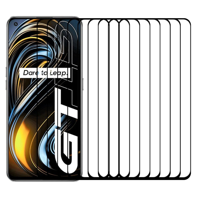 25-pack full-glue tempered glass screen protectors, phone screen and film strips