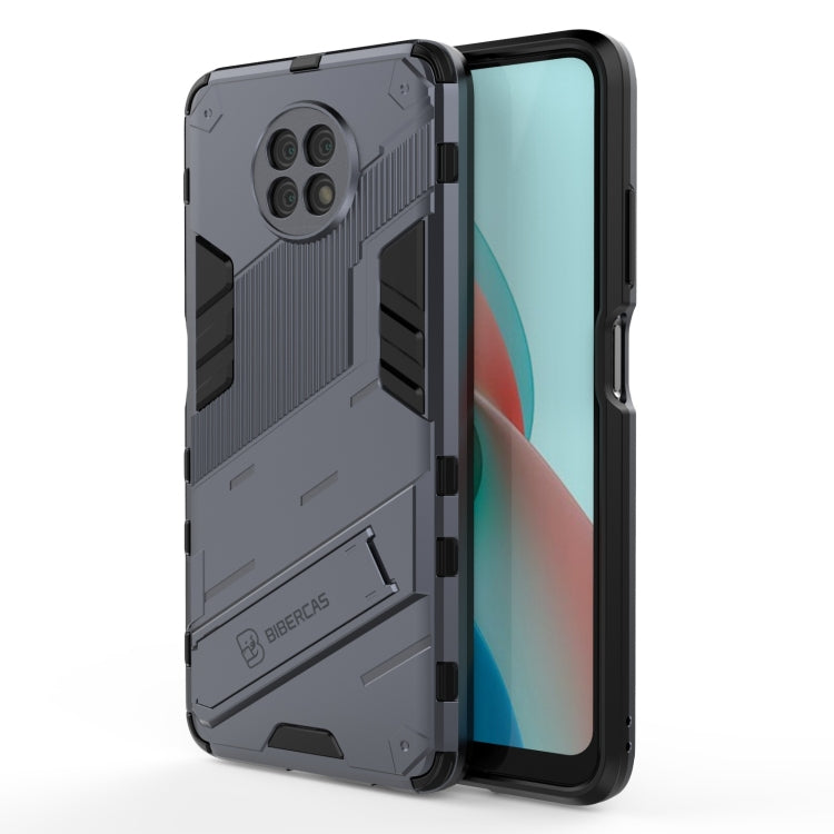 Rugged shockproof phone case with back lens cutouts, protective edges, and grippy side rails