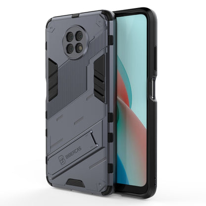 Rugged shockproof phone case with back lens cutouts, protective edges, and grippy side rails