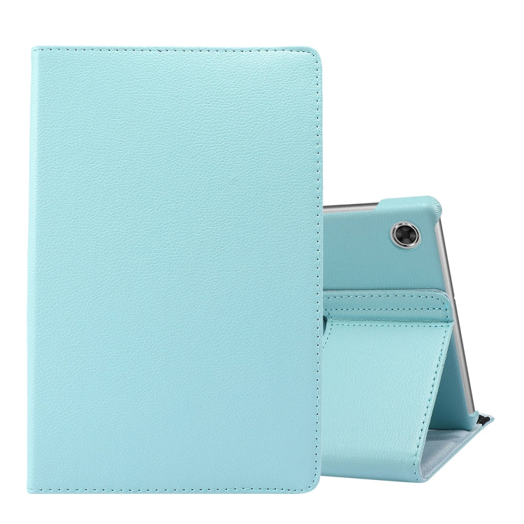 Sky blue 360-degree rotation flip leather case with holder for Lenovo Tab M10 Plus 10.3