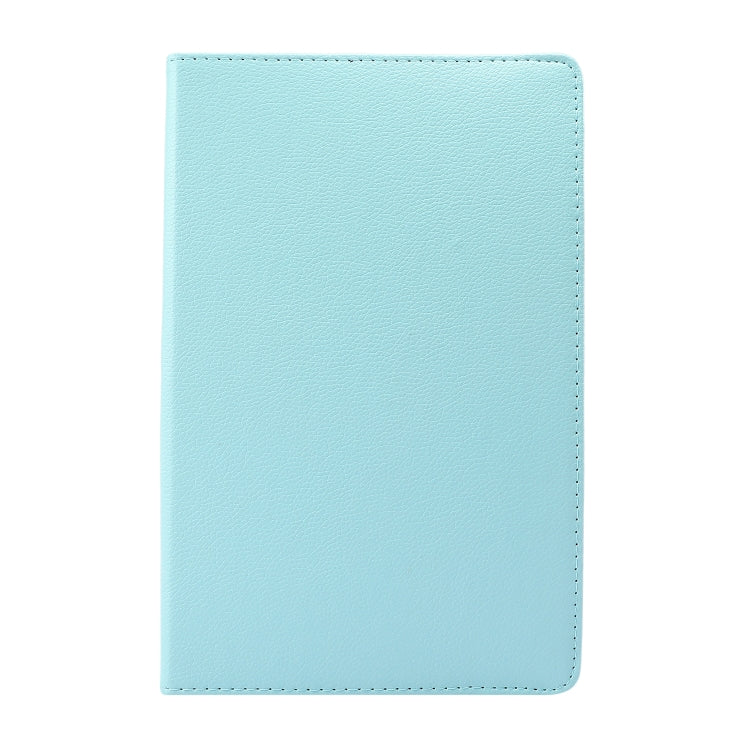 Sky blue flip leather case for Lenovo Tab M10 Plus 10.3, with secure tab closure