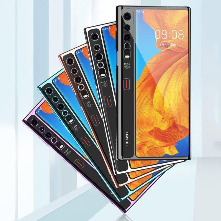 Set of TPU protective cases with plated edges in multiple colors for Huawei foldable