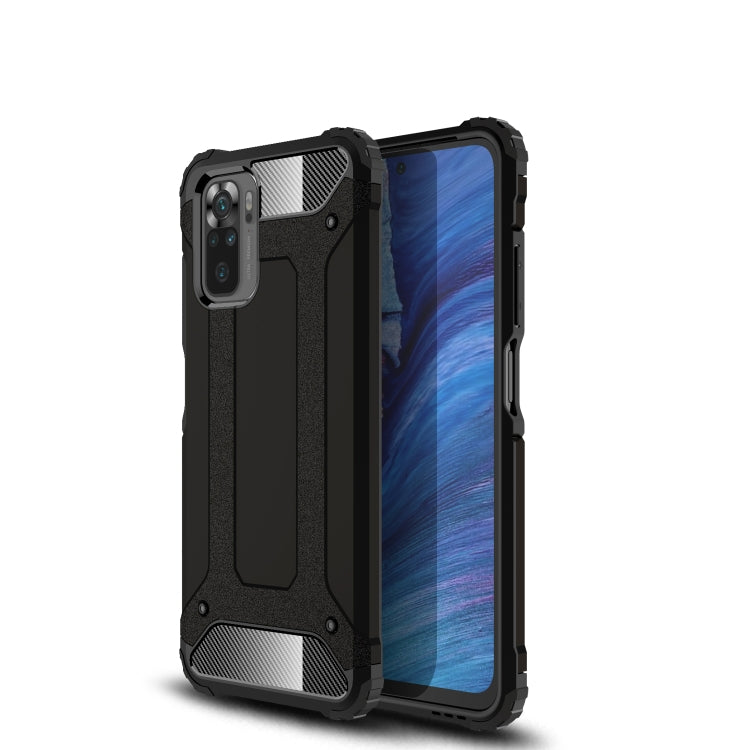 Rugged dark phone case with textured grip, raised corners, and camera cutout
