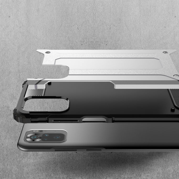 Rugged phone case with exposed backplate, camera opening, and port cutouts