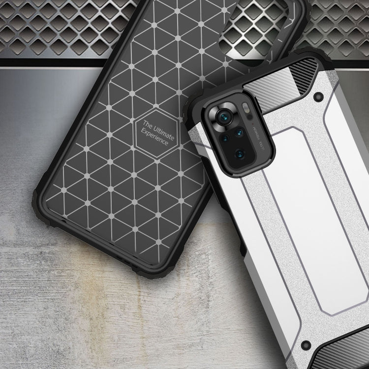 Rugged white phone case with geometric grip pattern and reinforced corners