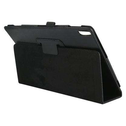 Black textured leather flip case with inside card holder pocket