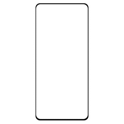 Tempered glass screen protector sheet with black edge, blank