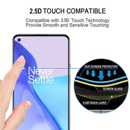 Tempered glass screen protector with 2.5D touch edge for smooth fingertip use